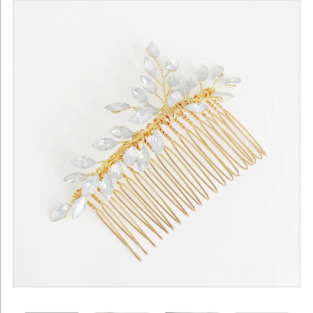 Bridal hair comb - Picture 3 of 5
